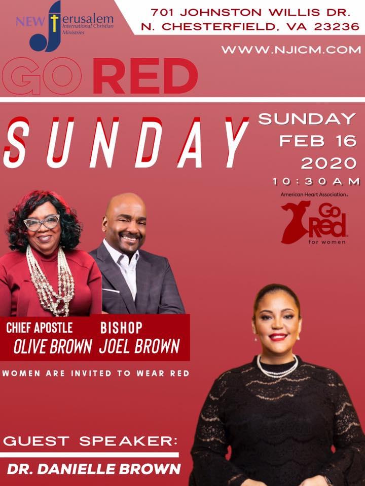 Go Red Sunday!