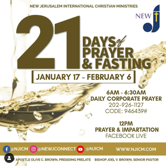 DANIEL FAST- 21 Days